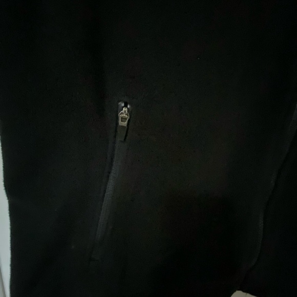 L.L. Bean Mens Large Tall Black Fleece Polartec Outdoor Zip Up Jacket- Sz-L/Tall - Picture 4 of 16